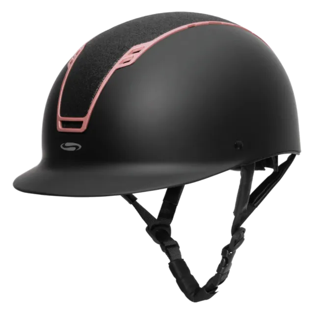 Beikircher Grünland Swing H22 casco equitazione nero 55-57 ventilato
