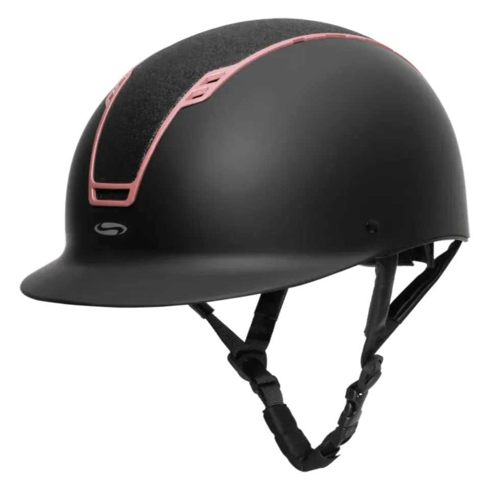 Beikircher Grünland Swing H22 casco equitazione nero 55-57 ventilato