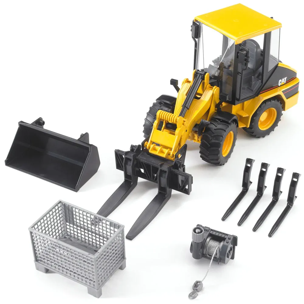 Bruder Front Loader caricatore frontale verricello forche