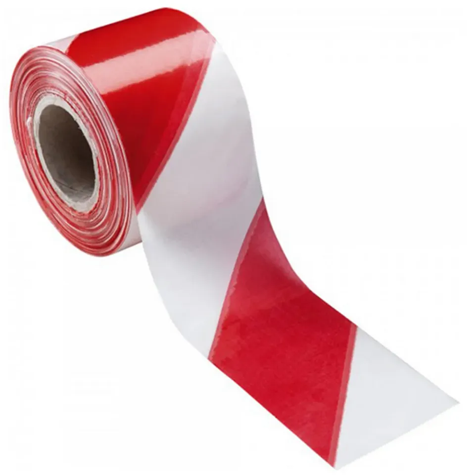 Beikircher Grünland nastro segnaletico bianco-rosso 70mm 200m