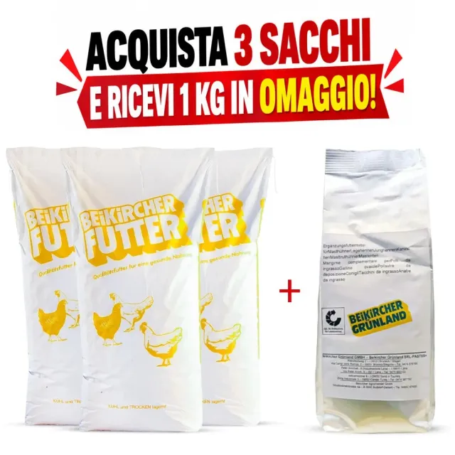 Beikircher mangime pick galline ovaiole granaglie 30 kg