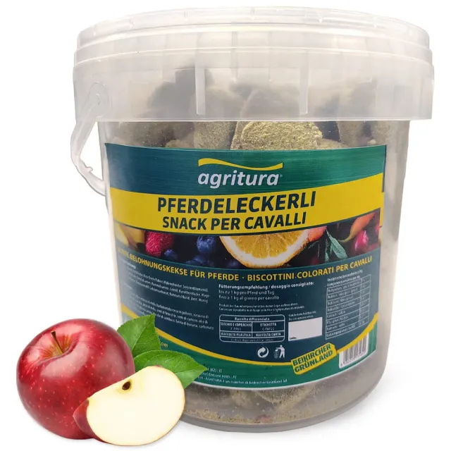 Agritura Apple biscotti cavalli mela 3,3 L senza zuccheri