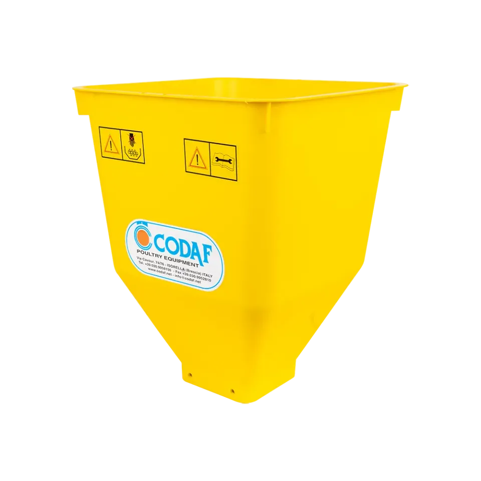 Codaf Sopralzo Plastica Tramoggia Mangime