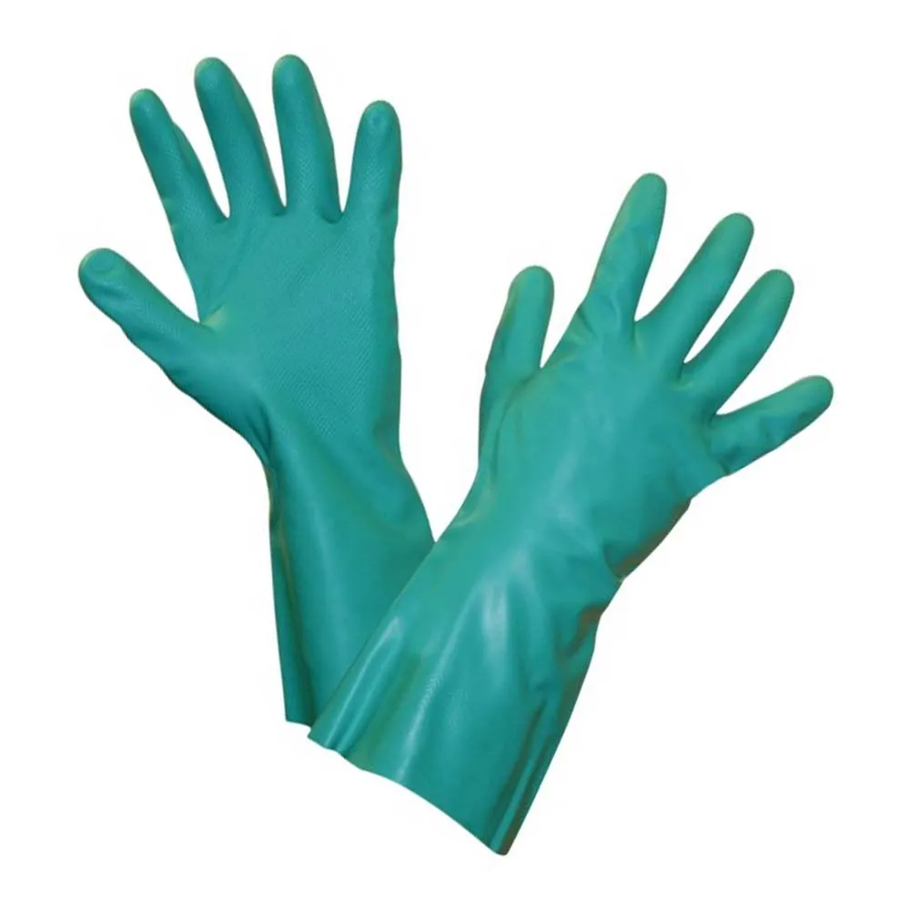 Vinex Guanti Fitosanitari Nitrile 33 cm taglia 10/XL verdi