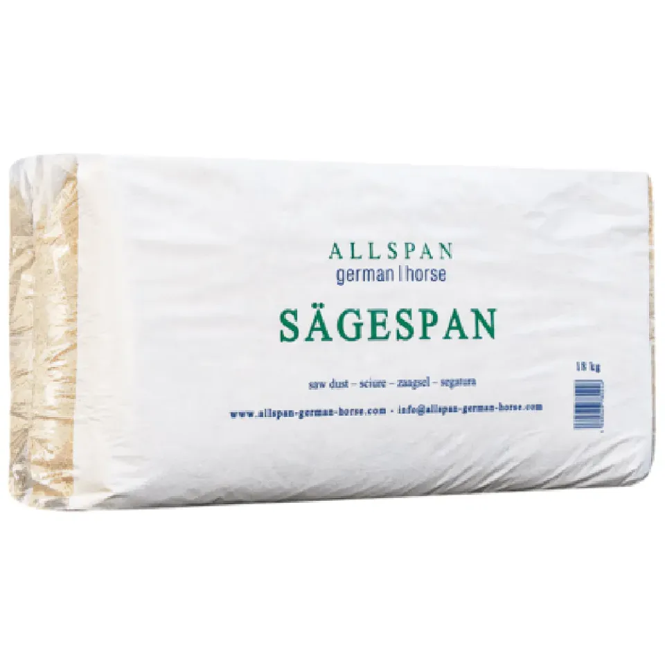 Allspan Lettiera Truciolo cavalli box 18 kg antipolvere