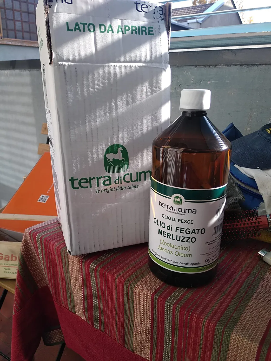 Terra Di Cuma olio fegato merluzzo cavalli omega 3