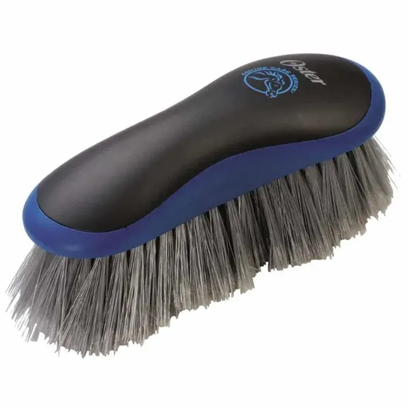 Oster spazzola setole dure cavallo blu pulizia manto