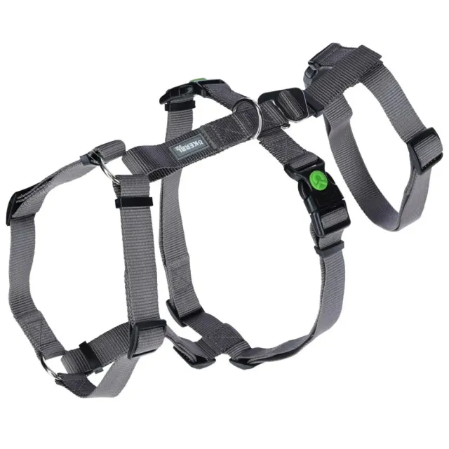 Beikircher Miami pettorina antipanico grigia 38-52 cm