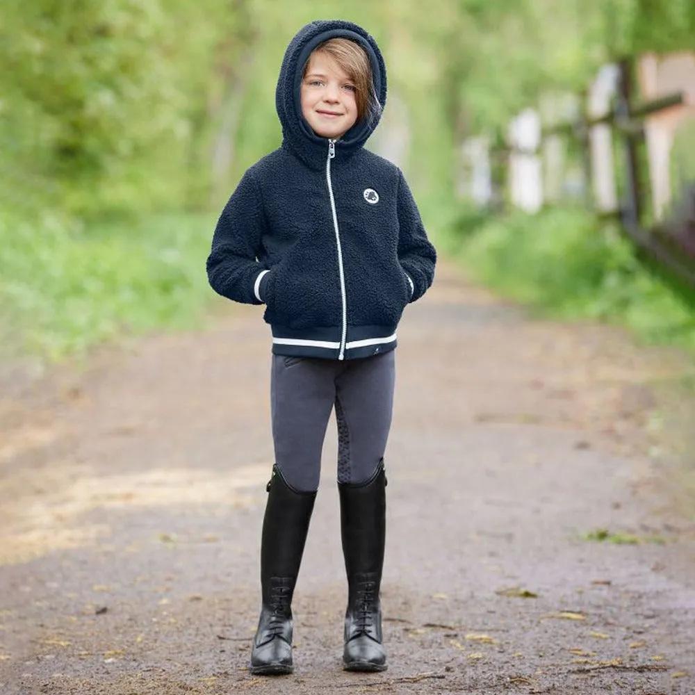 Portland stivali equitazione bambini neri 33 con zip
