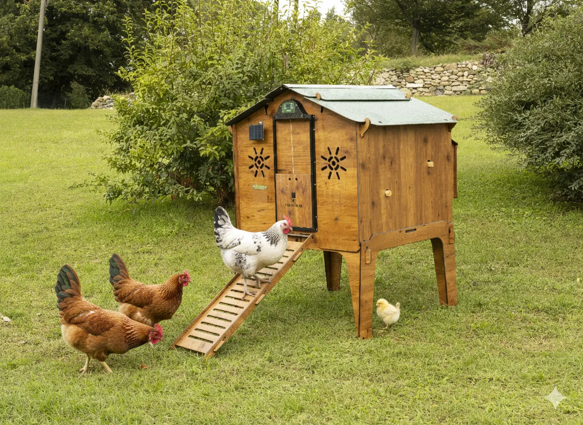 Il Verde Mondo Cemani M pollaio plastica HPL 12-15 galline