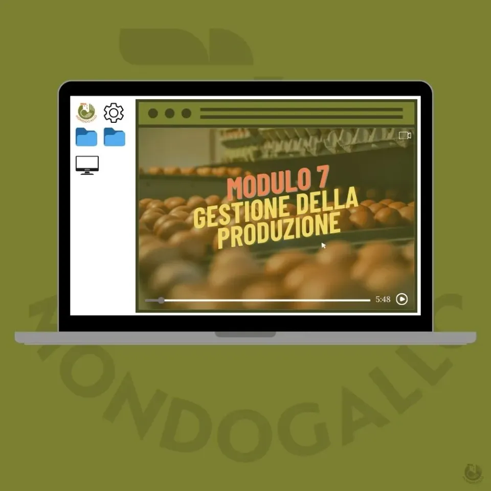 Il Verde Mondo Modulo 7 Gestione Produzione video corso avicoltura