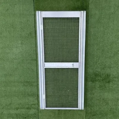 Il Verde Mondo Porta Grande Pannello Voliera 90x195 Rete 25x25