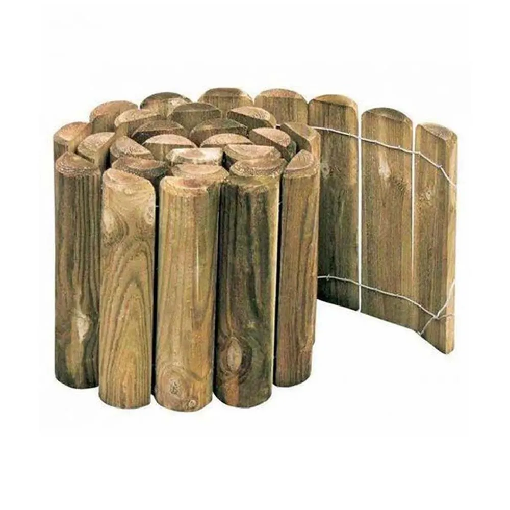 Beikircher Grünland bordura a rullo legno 20x250 cm impregnato