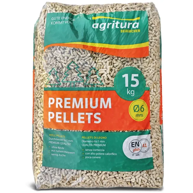Agritura Premium Pellet Abete 15 kg Enplus A1
