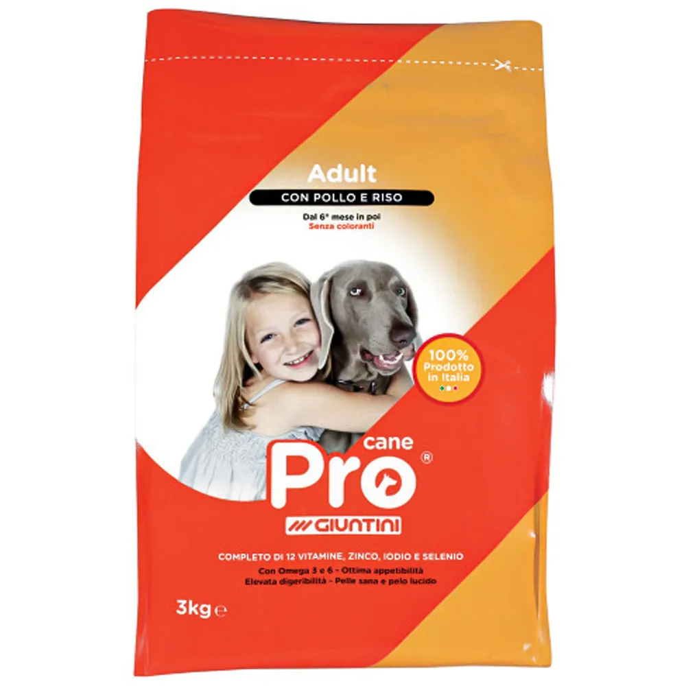 Beikircher Grünland Pro Cane crocchette pollo riso 3 kg cani adulti