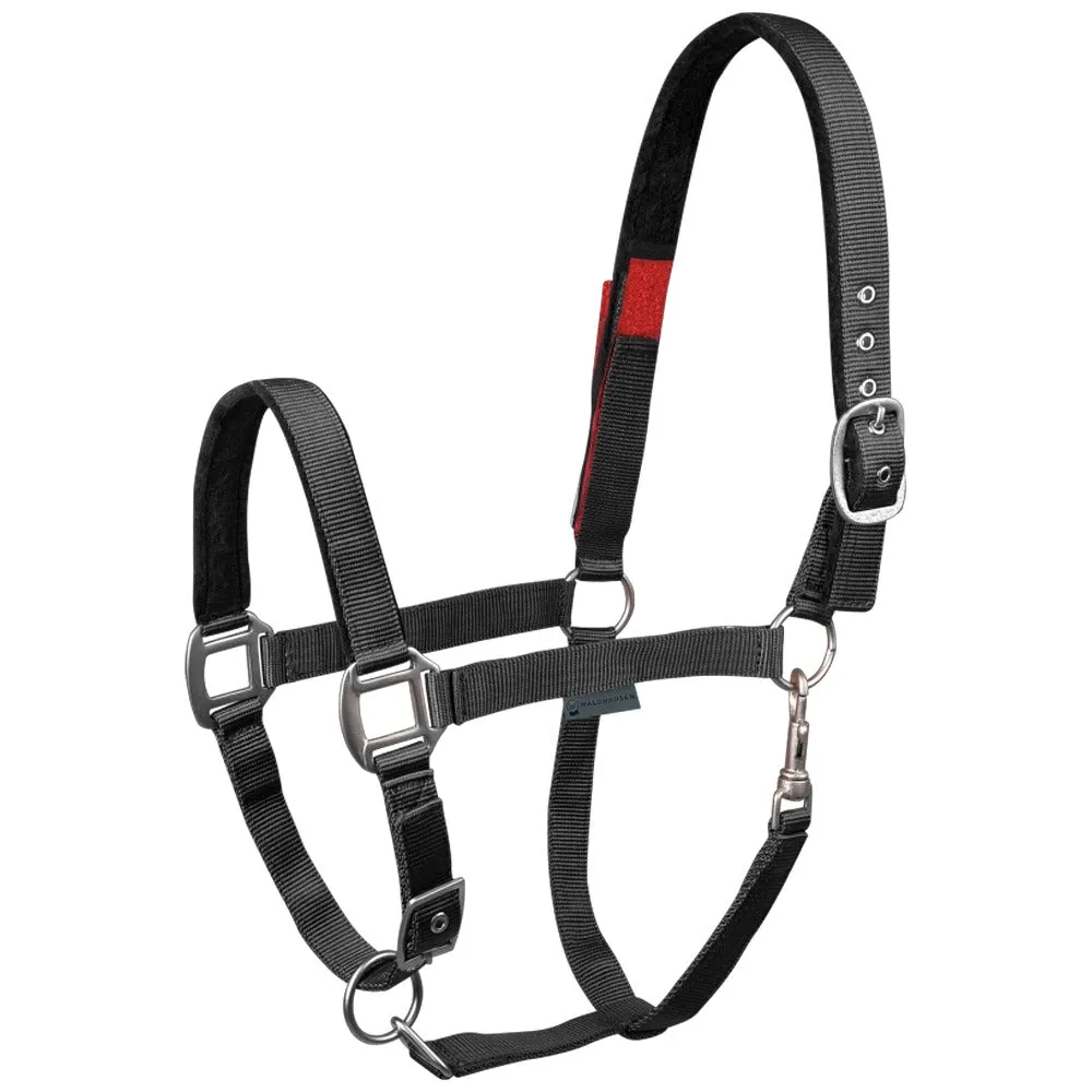 Beikircher Grünland Clever Open cavezza cavallo sicurezza nera Cob