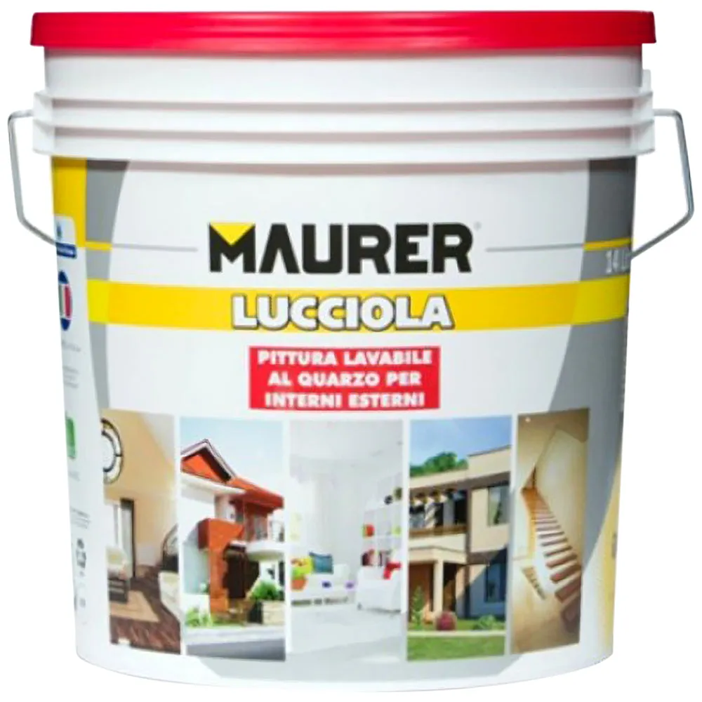 Beikircher Grünland Maurer Lucciola pittura quarzo esterno 14 lt