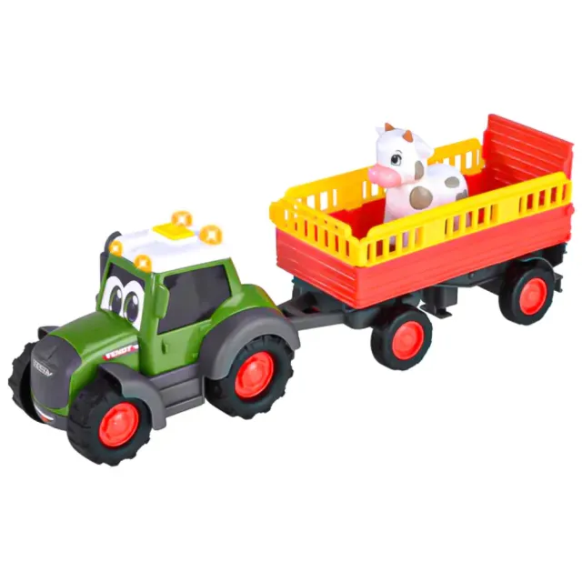 ABC Fendt trattore giocattolo rimorchio animali 3 anni
