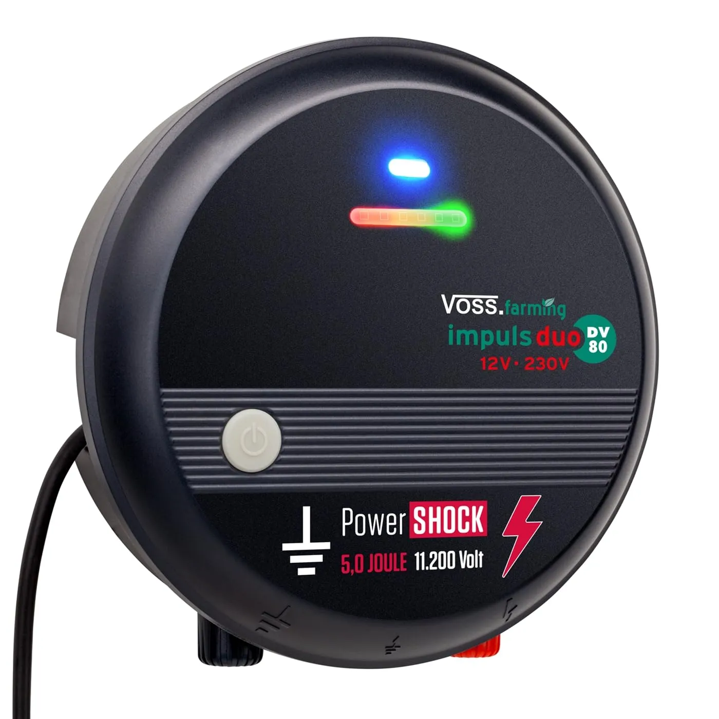 VOSS.farming Impuls Duo DV80 elettrificatore 12V/230V 11.200 V