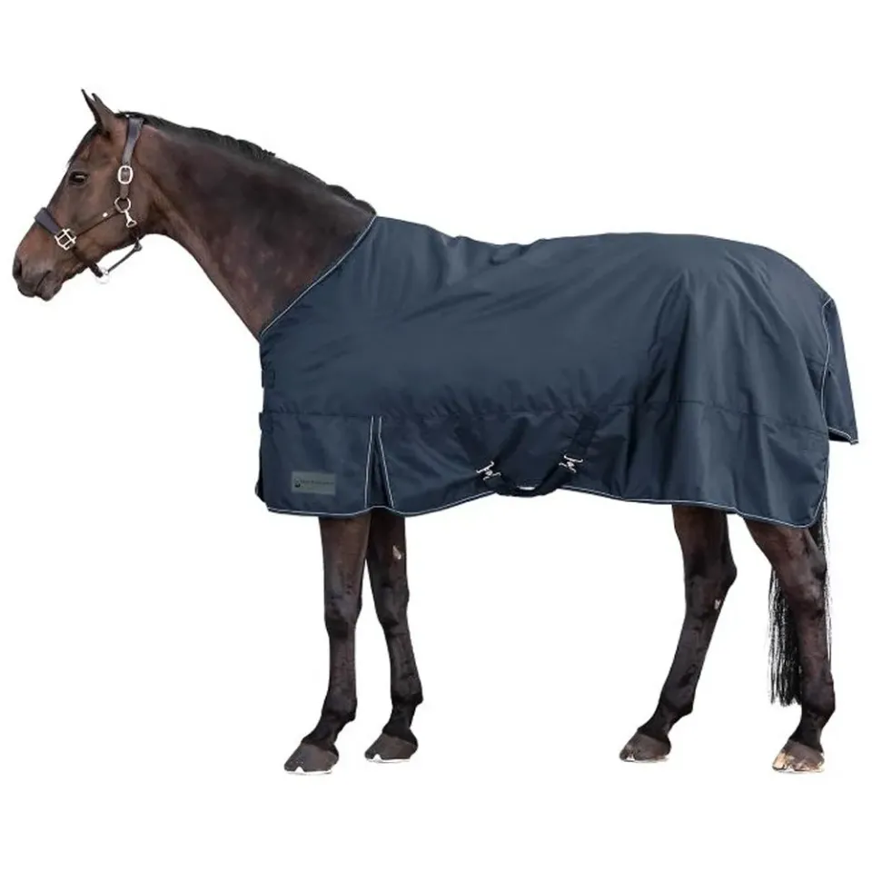 Beikircher Grünland Nordic 200g coperta cavallo nera 135cm impermeabile