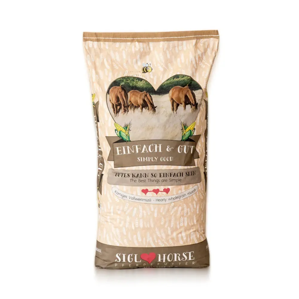Siglhorse Einfach & Gut Muesli per Cavalli con Mela