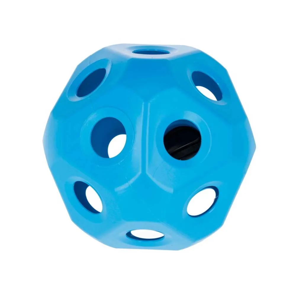 Palla fieno cavalli e vitelli 40 cm blu fori 60 mm