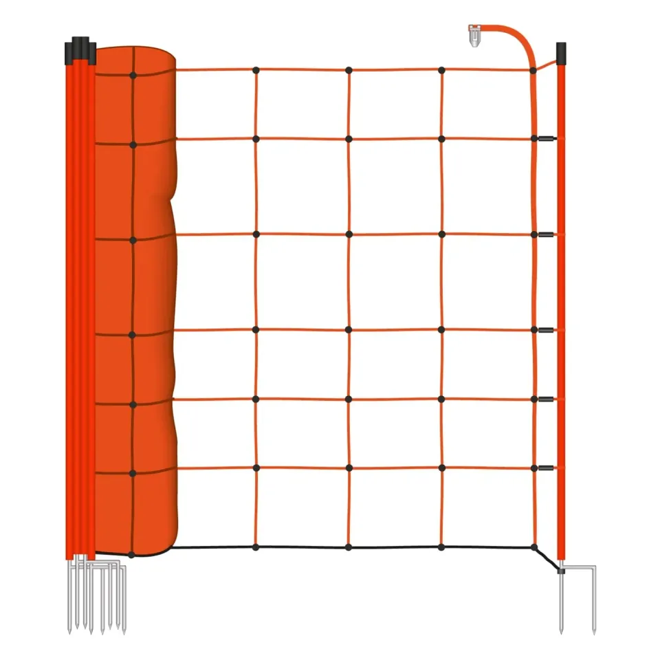VOSS.farming Basic rete elettrica pecore 50m 90cm arancione