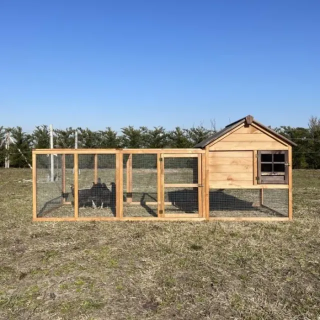 Il Verde Mondo Orpington pollaio legno doppio giardino
