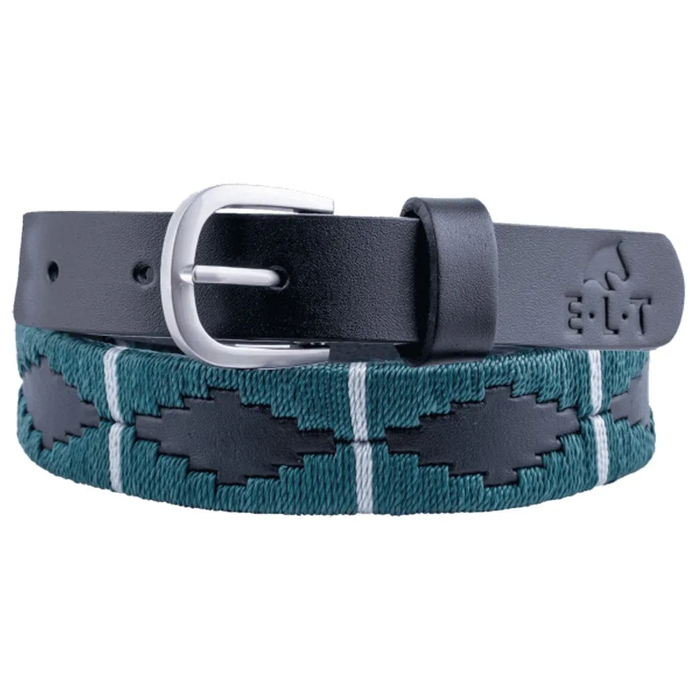 E.L.T. Gemma Polo cintura pelle tricolore donna