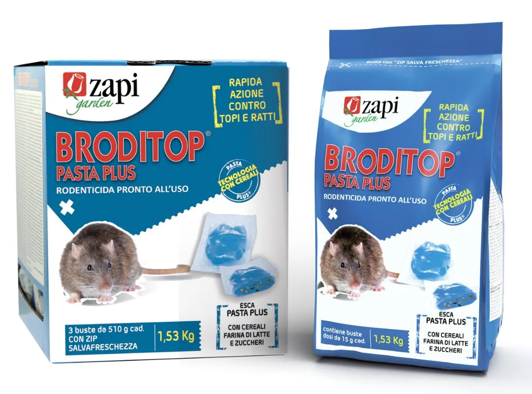 Topicida Pasta Esca Cereali Topi Ratti 510g Pronto Uso
