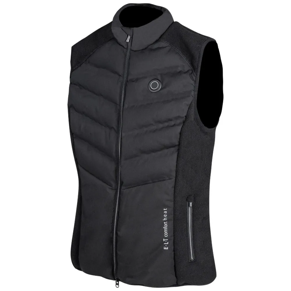Comfort Heat Gilet Riscaldato Donna Nero Equitazione USB-C