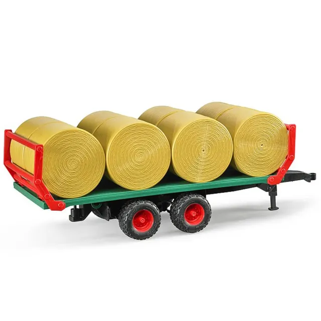 Bruder Rimorchio Trasporto Balle Giocattolo con 8 Balle