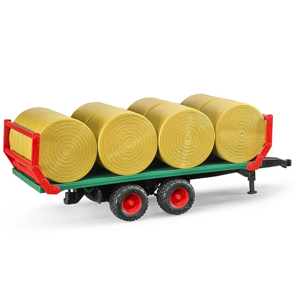 Bruder Rimorchio Trasporto Balle Giocattolo con 8 Balle