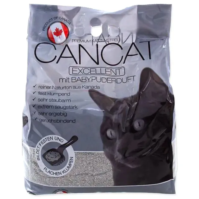 Cancat Premium Excellent lettiera gatti 8 kg talco