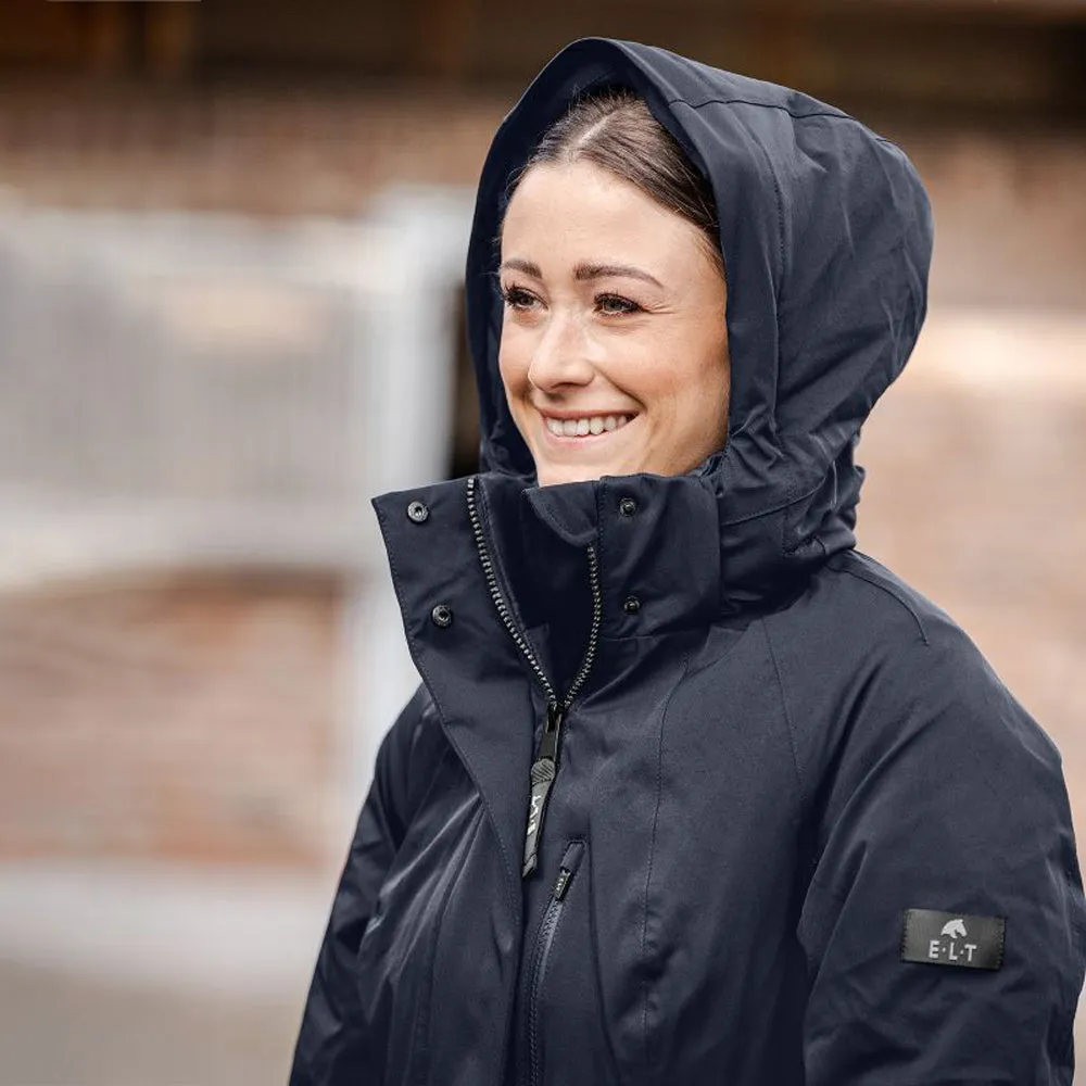 Opal giacca equitazione invernale donna nera M impermeabile