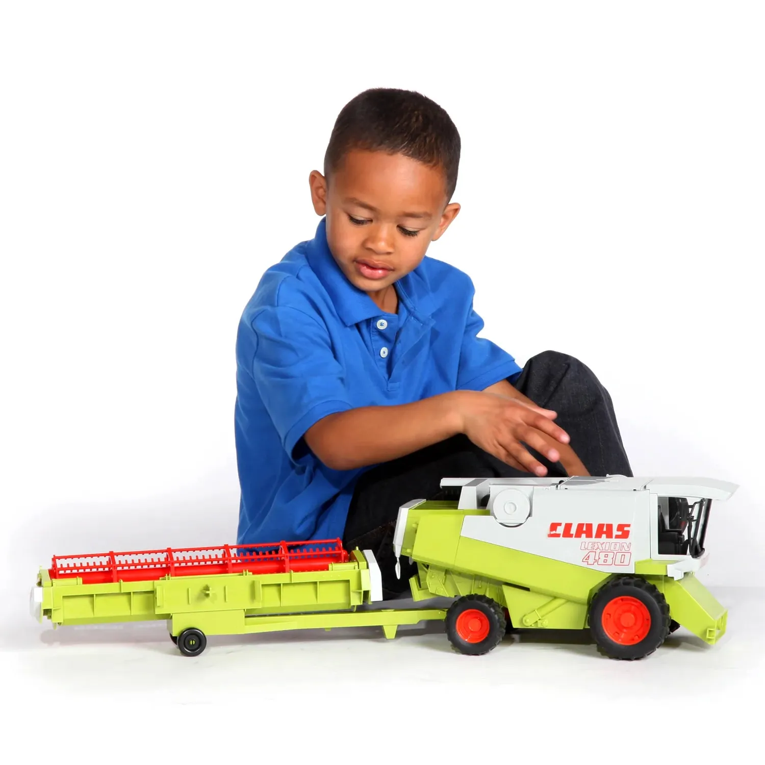Bruder Claas Lexion mietitrebbia giocattolo testata