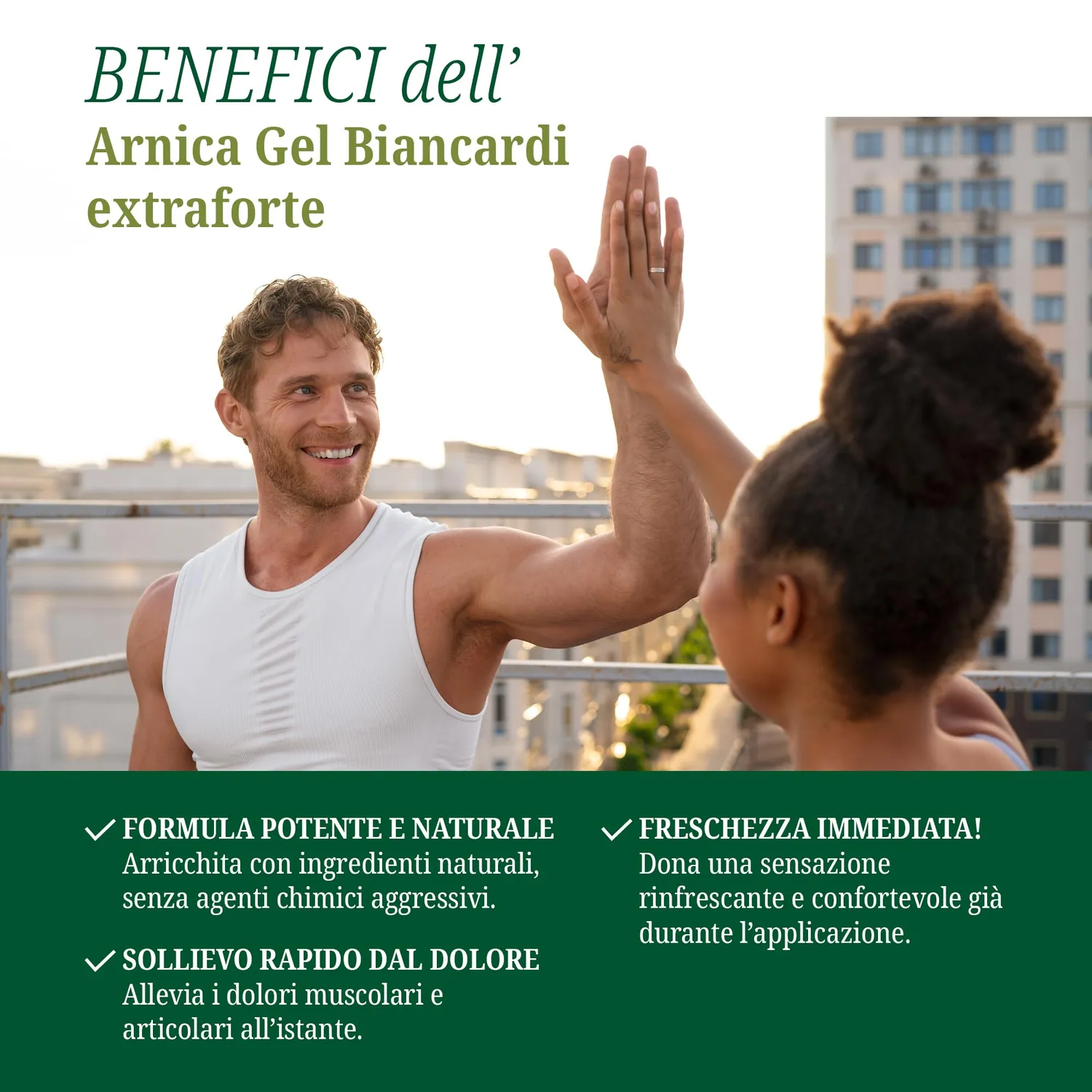 Terra Di Cuma Biancardi Extraforte gel arnica 200ml menta