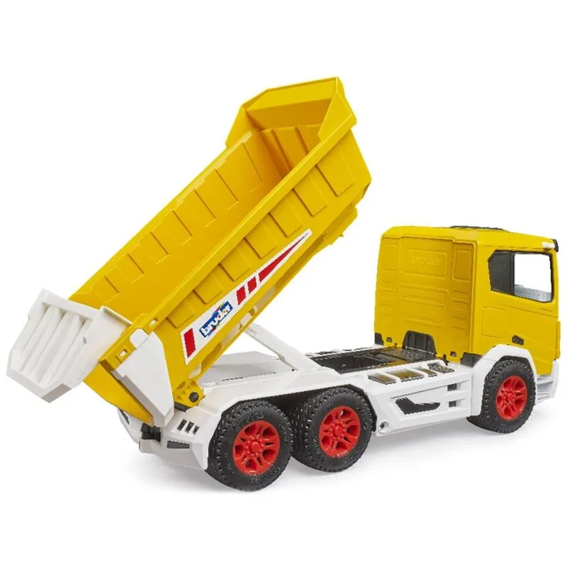 Bruder Roadmax camion ribaltabile giallo dai 2 anni
