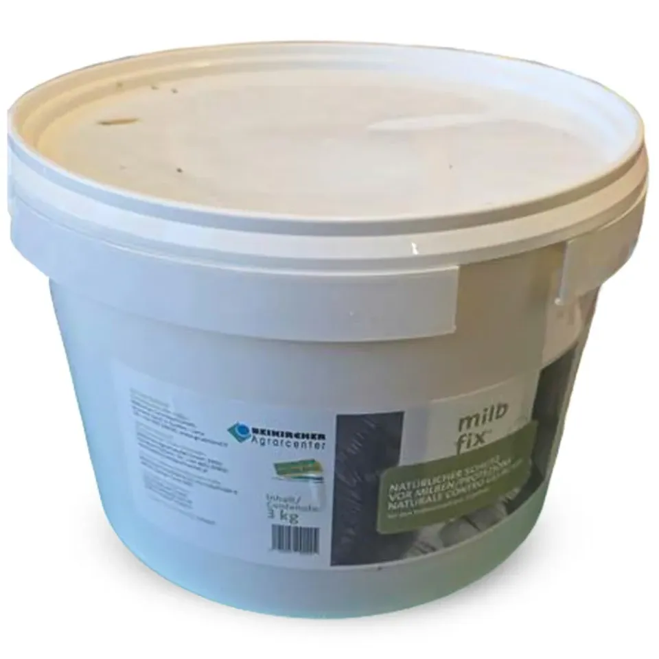 Beikircher MilbFix 3kg polvere naturale pollaio antiacaro