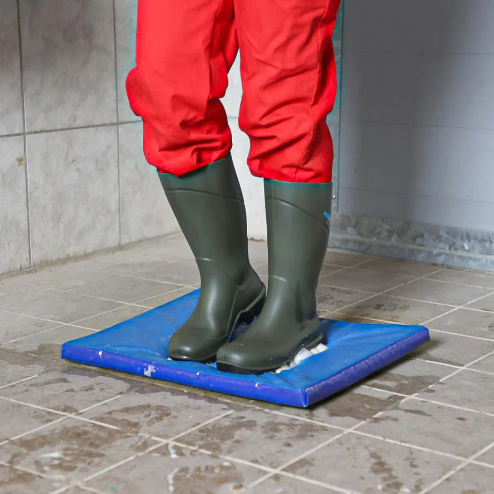 Beikircher Grünland tappeto disinfettante blu 85x60x3 cm antisdrucciolo