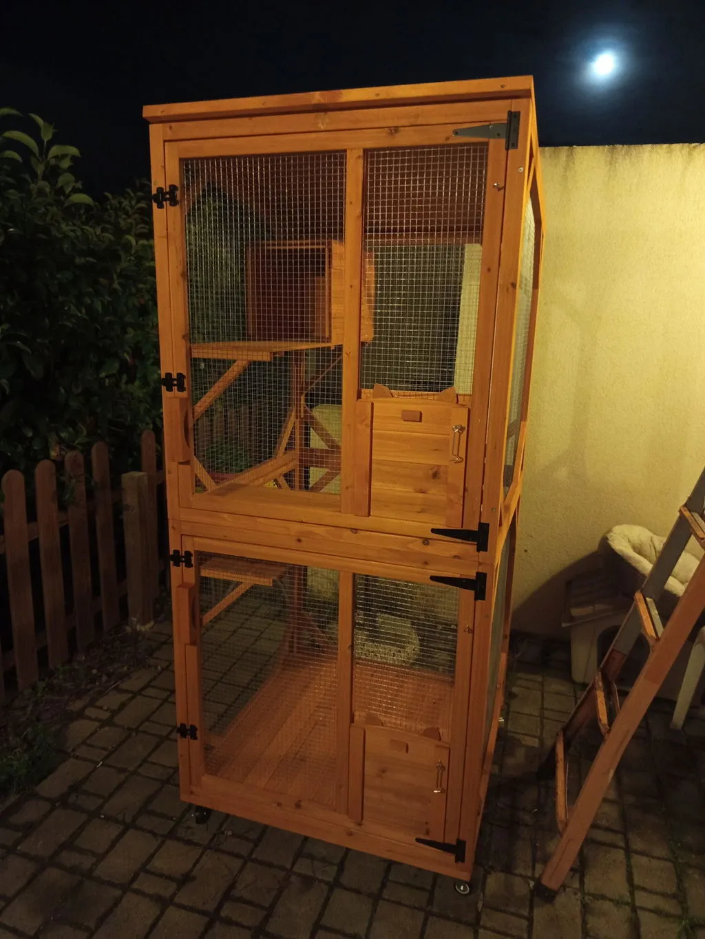 Il Verde Mondo Minou cuccia gatti esterno 80x86x180