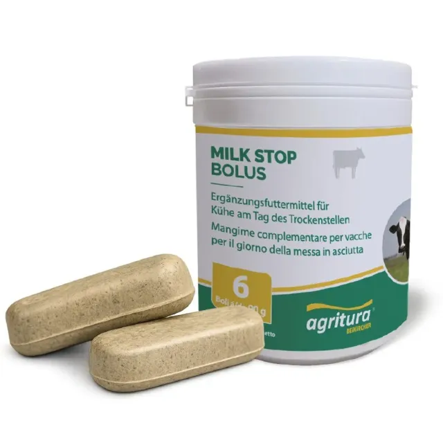 Agritura Milk Stop bolo asciutta vacche 6x90 g naturale
