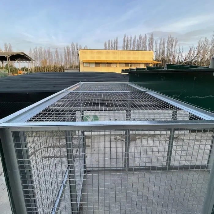 Il Verde Mondo Tetto Rete 96x190 Pannello Gabbia Galline Zincato 1pz