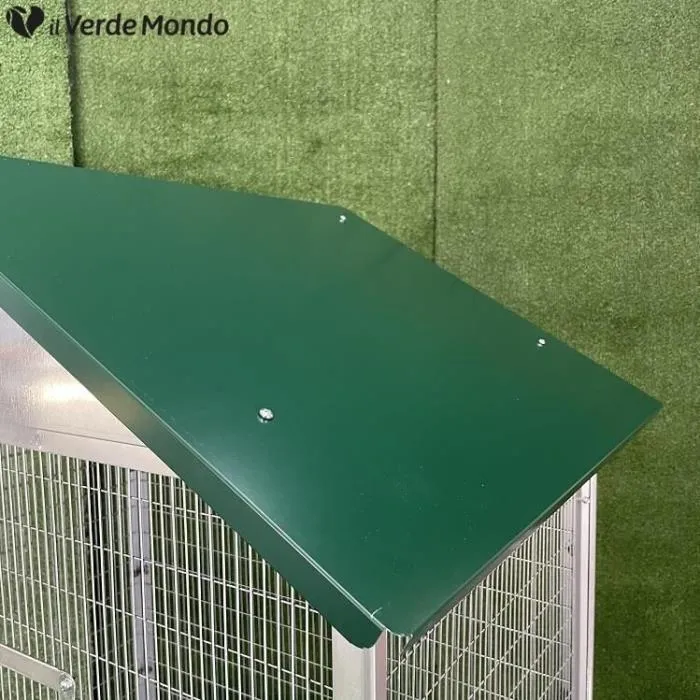 Il Verde Mondo Capinera A00 Voliera Uccelli 80x73x163 italiana