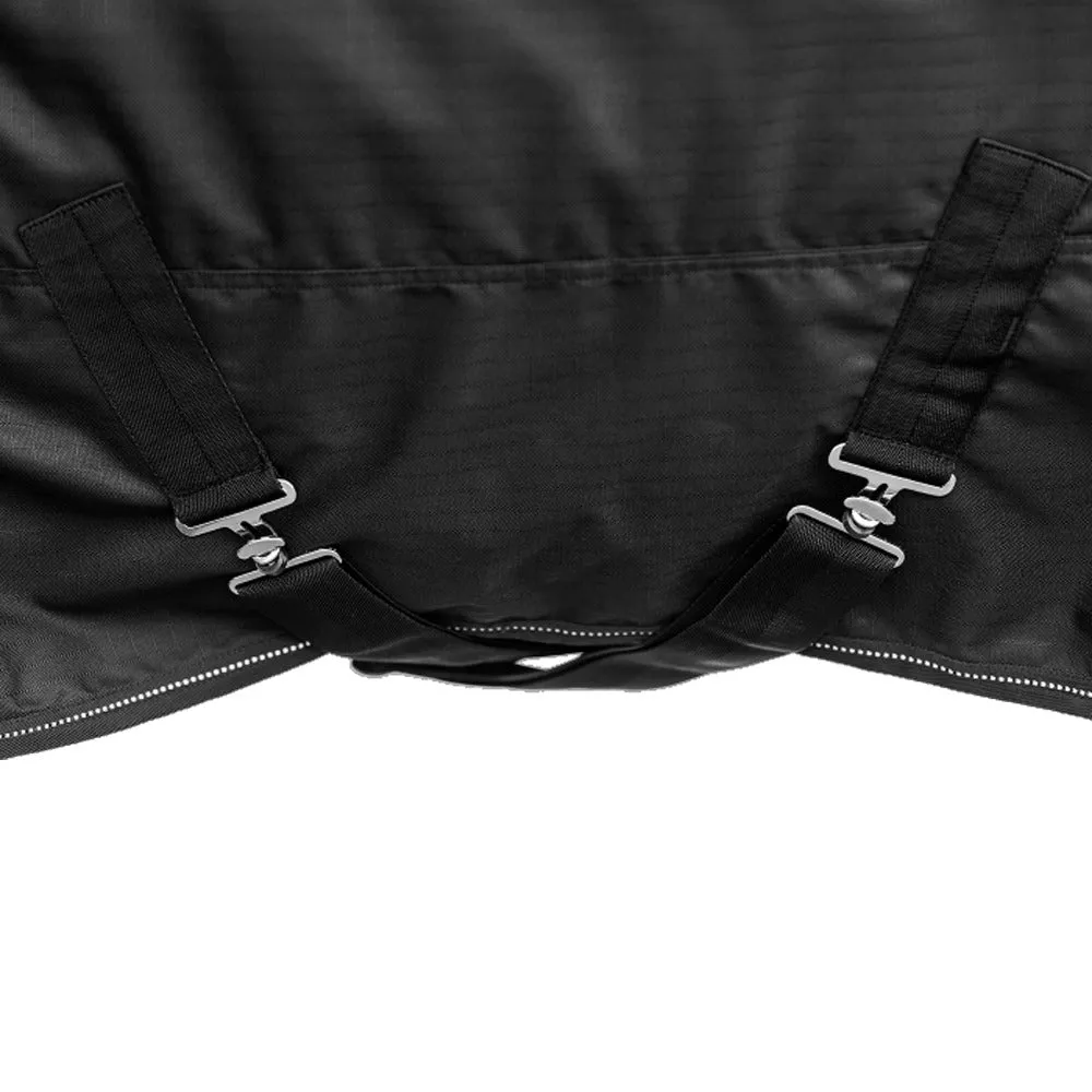 Nordic High Neck Light Coperta Cavallo 145cm Nera Leggera