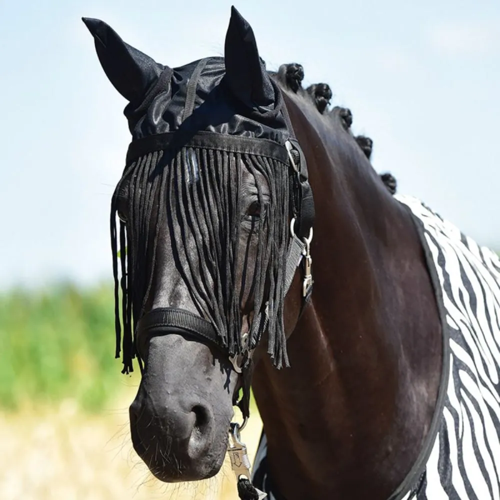 Beikircher Grünland Salon Fly Fringe frangia cavallo blu WB