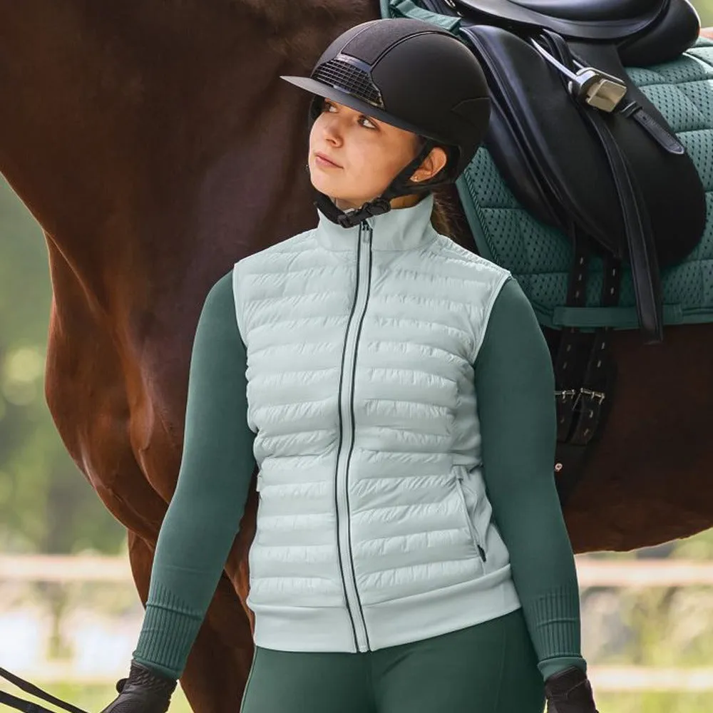 Seattle Hybrid gilet equitazione donna trapuntato blu scuro M