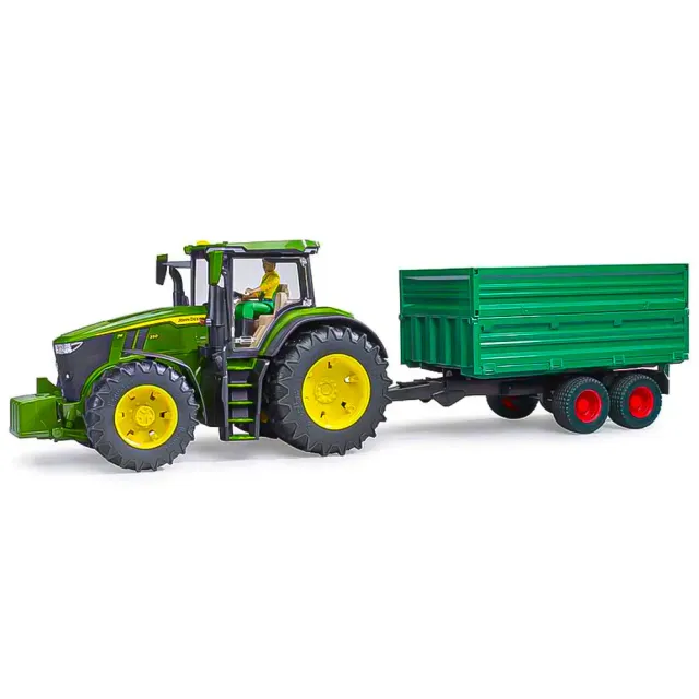 Bruder rimorchio ribaltabile tandem 1:16 con sponde apribili