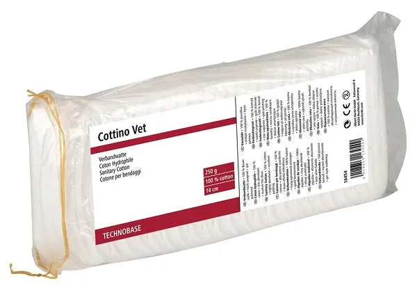 Ovatta cotone bendaggio veterinario 250 g assorbente