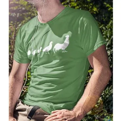 Il Verde Mondo Rooster Evolution t-shirt verde S cotone